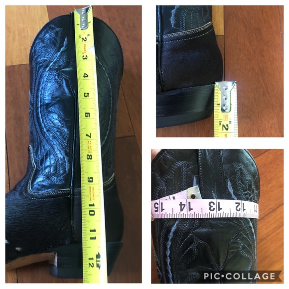 Rolling Stone Calf Skin Custom Cowboy Boots - Picture 8 of 8